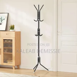 Standing Coat, Jacket, Tie, and Hat Hanger