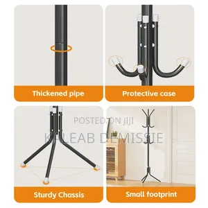 Standing Coat, Jacket, Tie, and Hat Hanger