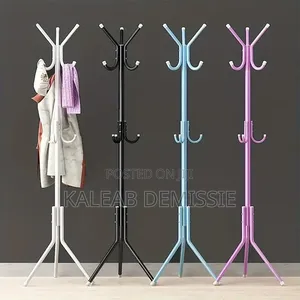Standing Coat, Jacket, Tie, and Hat Hanger