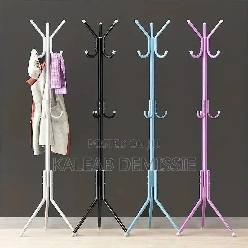 Standing Coat, Jacket, Tie, and Hat Hanger