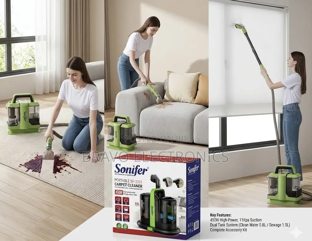 Sonifer Vacuum Cleaner – Wet Dry | Fresh Water System