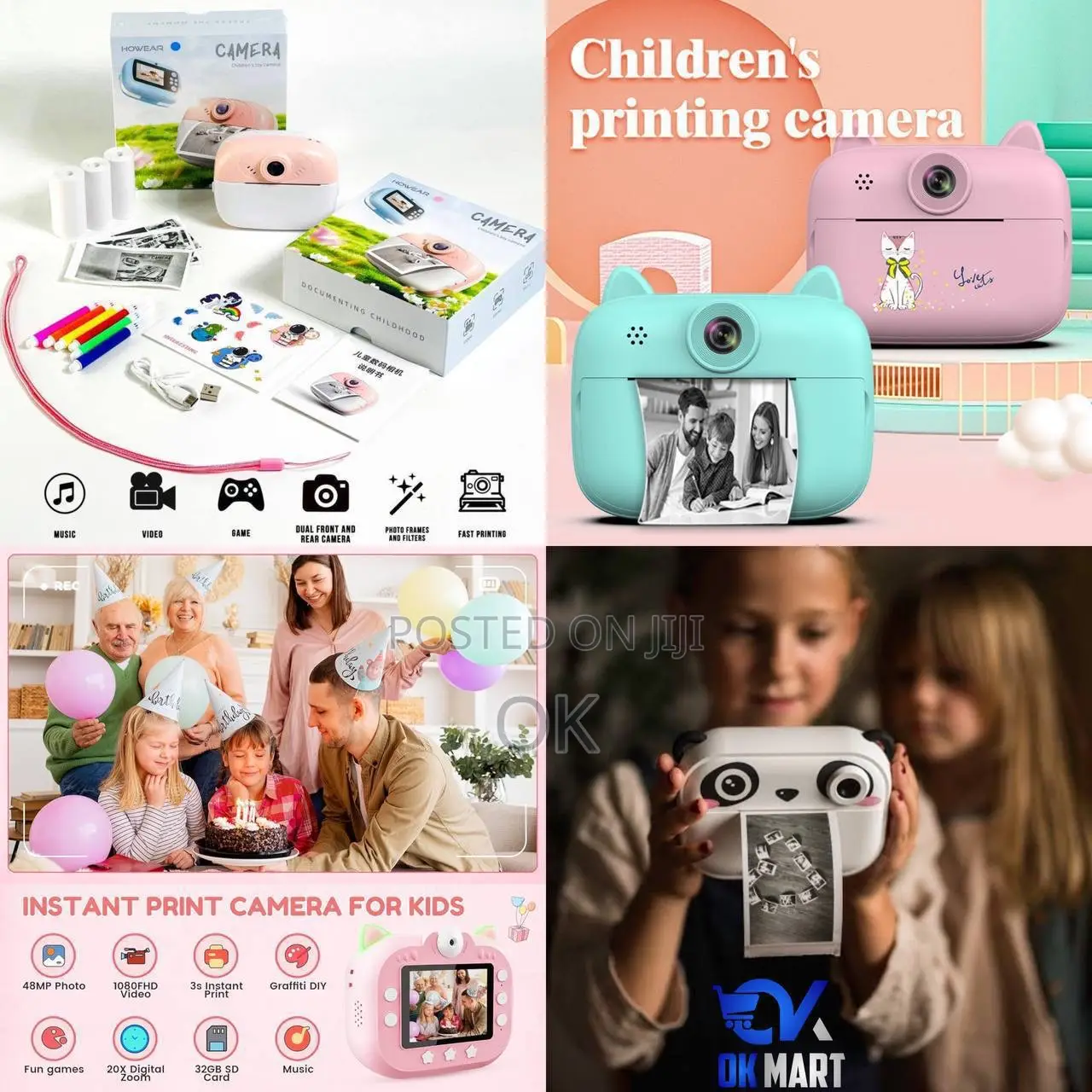 Kids Printing Camera