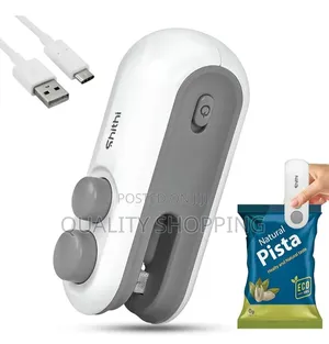 Rechargeable Mini Sealer With Cutter