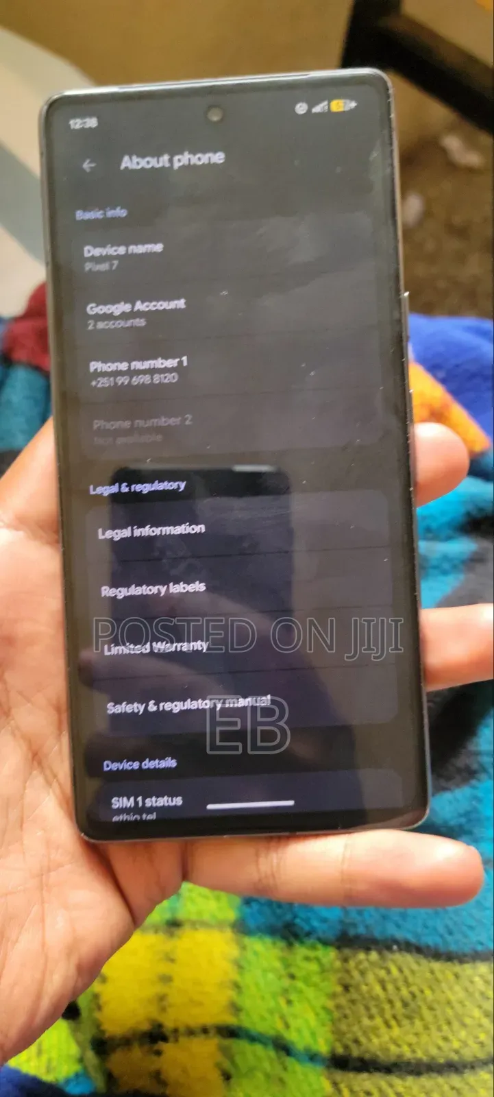 Google Pixel 7 128 GB Black