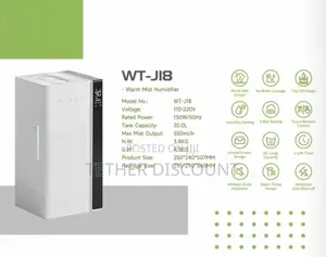 Ultrasonic Humidifierit's New አዲስ ነው ያሞቃል ያቀዘቅዛል -