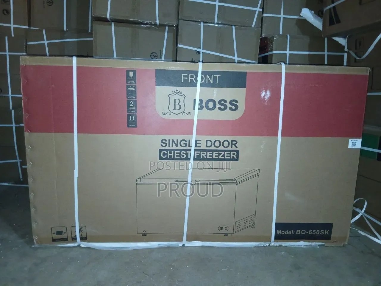 Boss 650 Model Chest Frezer (2)Door