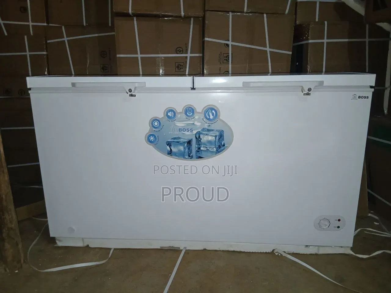 Boss 650 Model Chest Frezer (2)Door