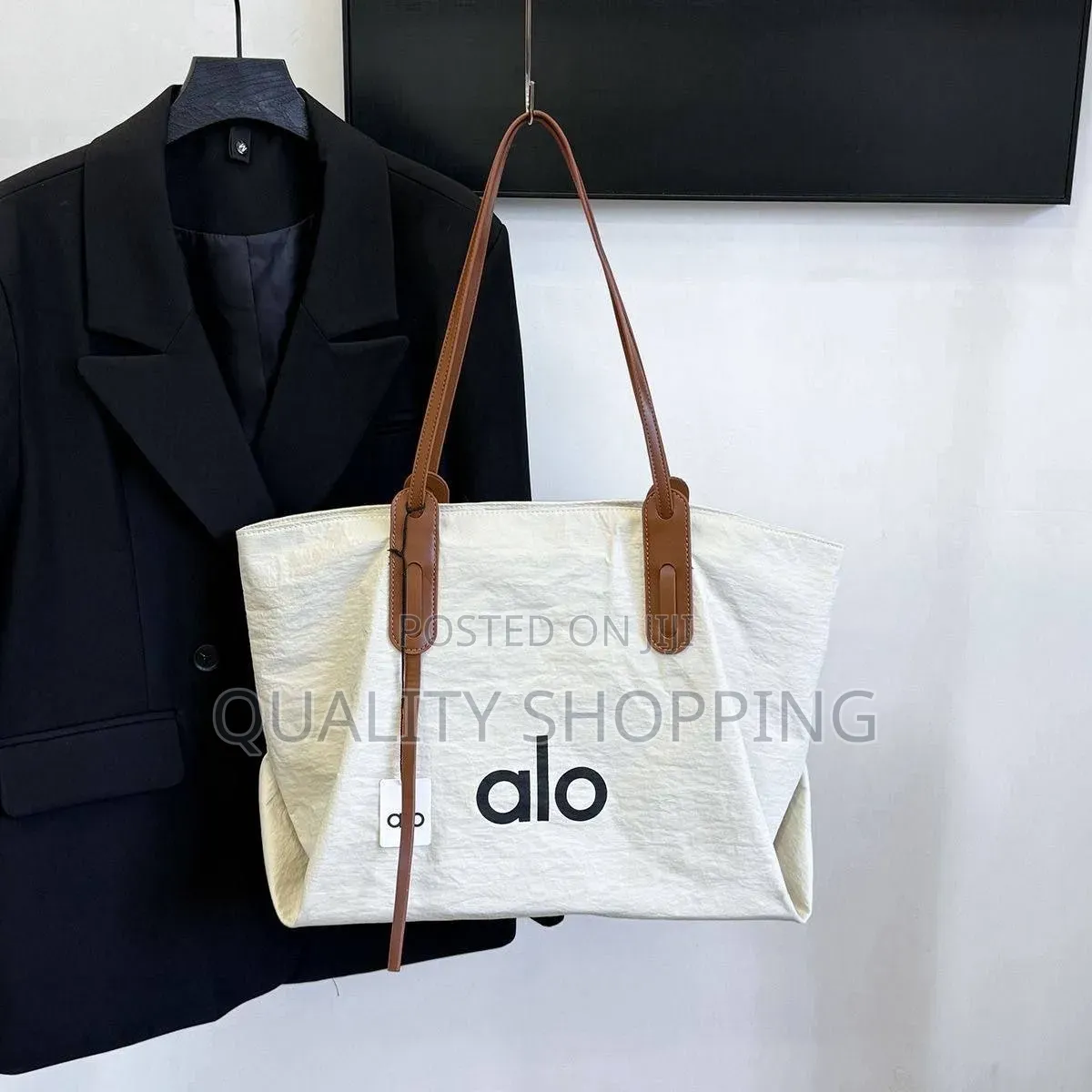 Alo Tote Luxury Brand New Bag Available in Our Store