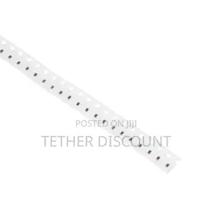 - 100 Pcs 0603 Chip Resistor 0 Ohm 1/10w 1% Surface Mount Rohs