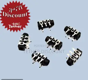 Pj313 Pj-3133-5a 3.5mm Aplugin Audio Connector 3-Pin PCB Mount