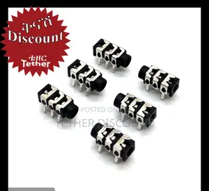 Pj313 Pj-3133-5a 3.5mm Aplugin Audio Connector 3-Pin PCB Mount