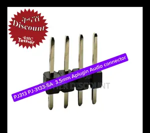 250v 3athrogh Hole Pin Header 2.5mm 4p 6mm-40%c+105%c 3m 2.54mm1black