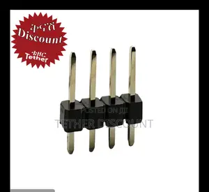 250v 3athrogh Hole Pin Header 2.5mm 4p 6mm-40%c+105%c 3m 2.54mm1black