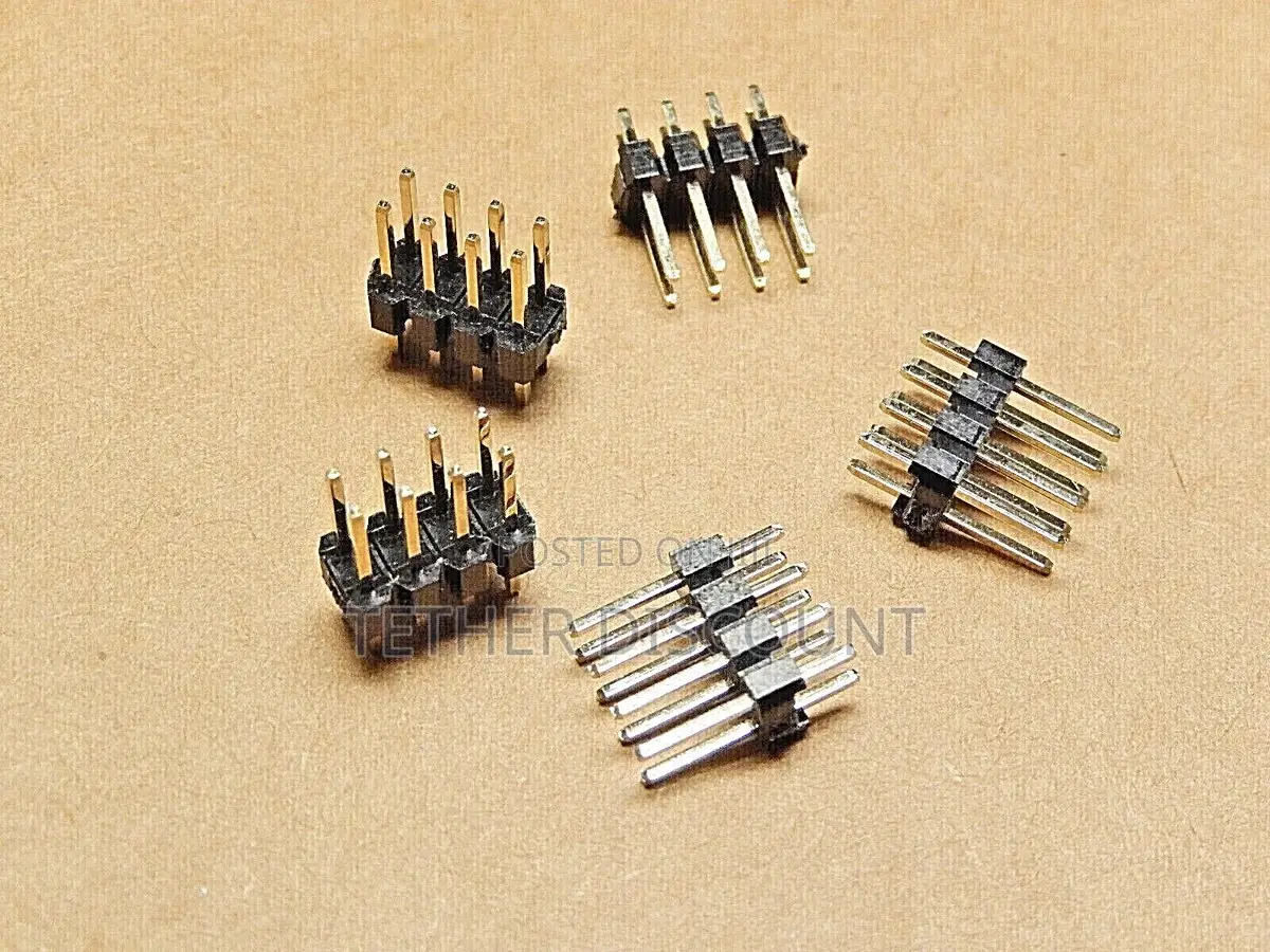 Hole Header 2.5mm 8p 6mm-40%c+ 105%C 3mm 2.54mm 2black Brass
