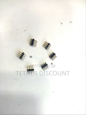 Hole Header 2.5mm 8p 6mm-40%c+ 105%C 3mm 2.54mm 2black Brass