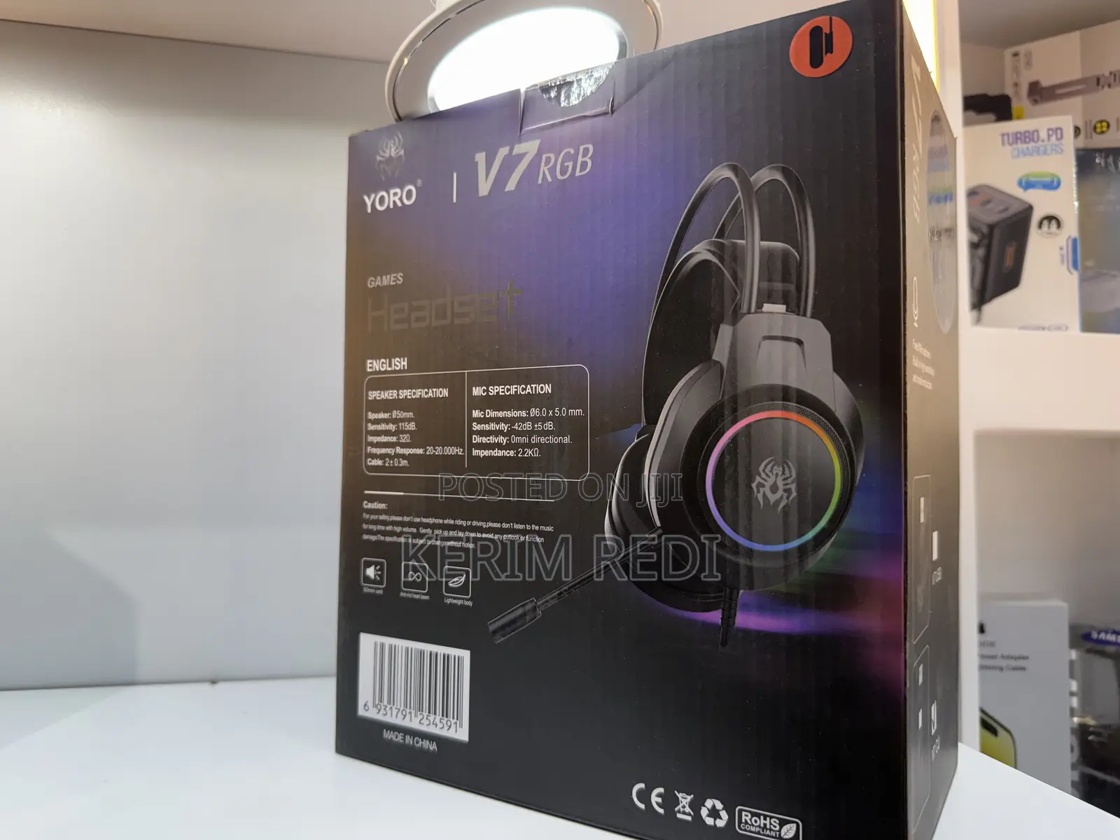 Yoro V7rgb Headsets