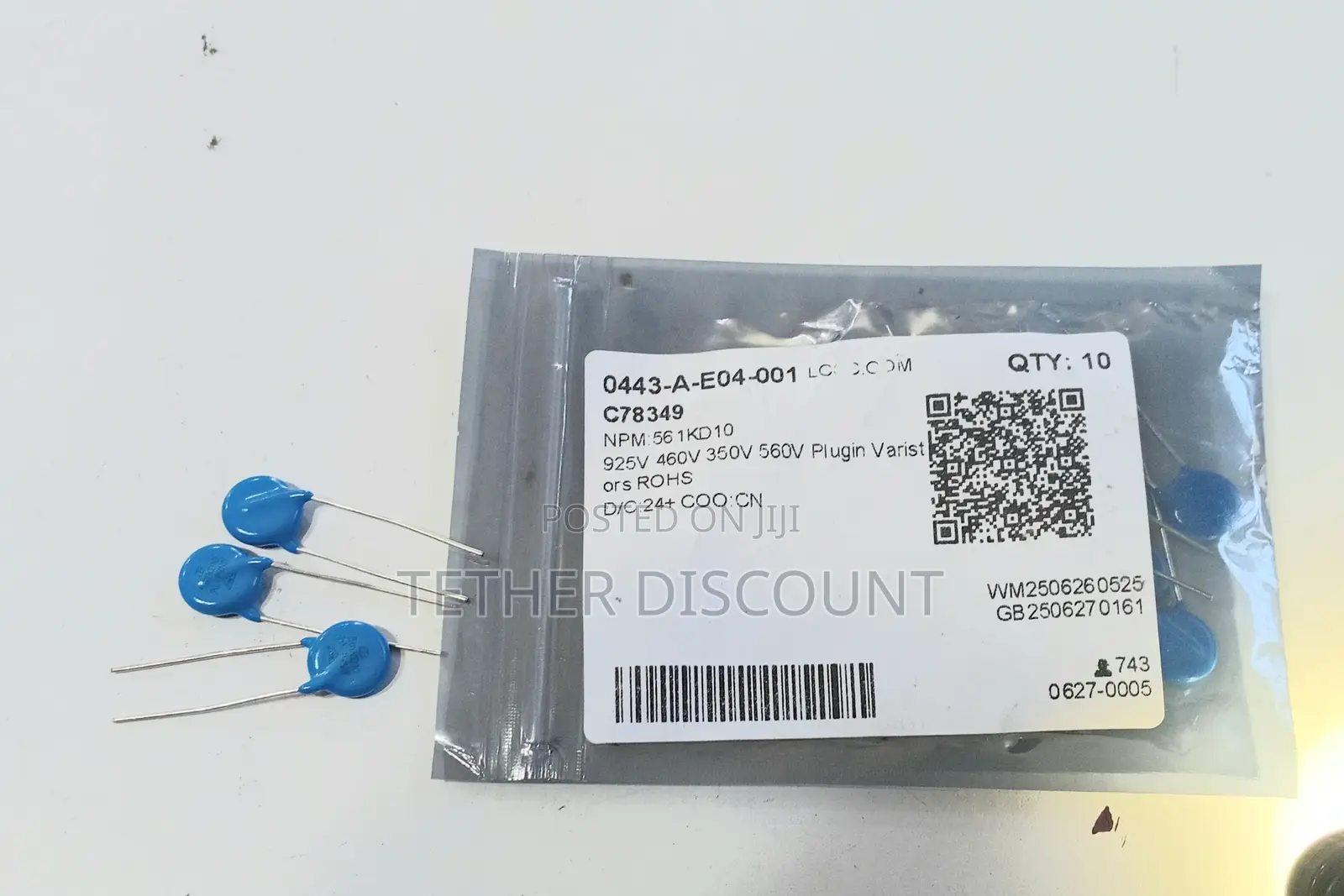 925v 460v 350v 560v Plugin Varist Ors Rohs