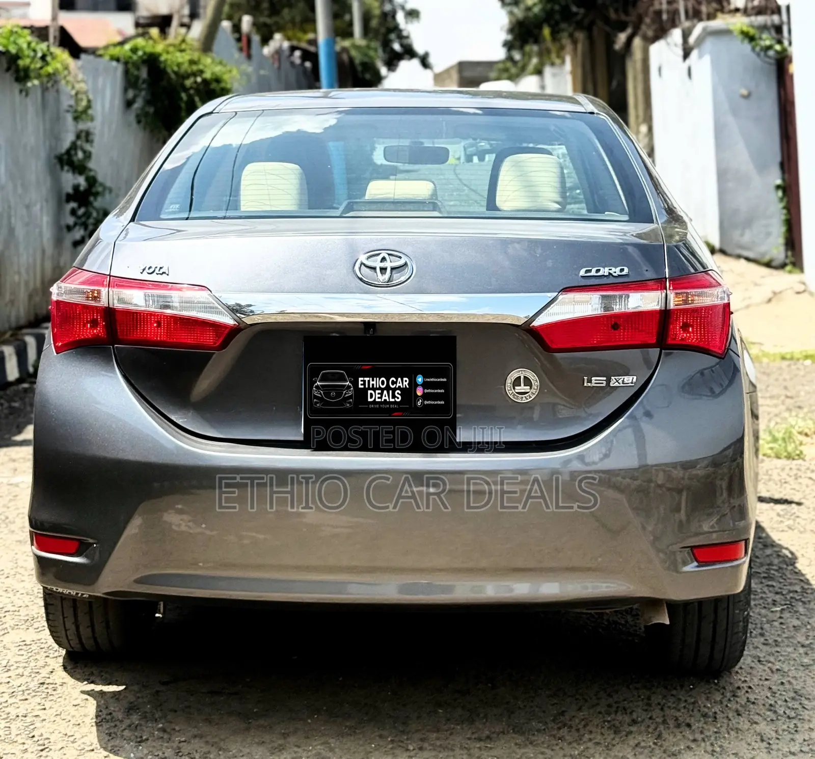 Toyota Corolla 2016 Black