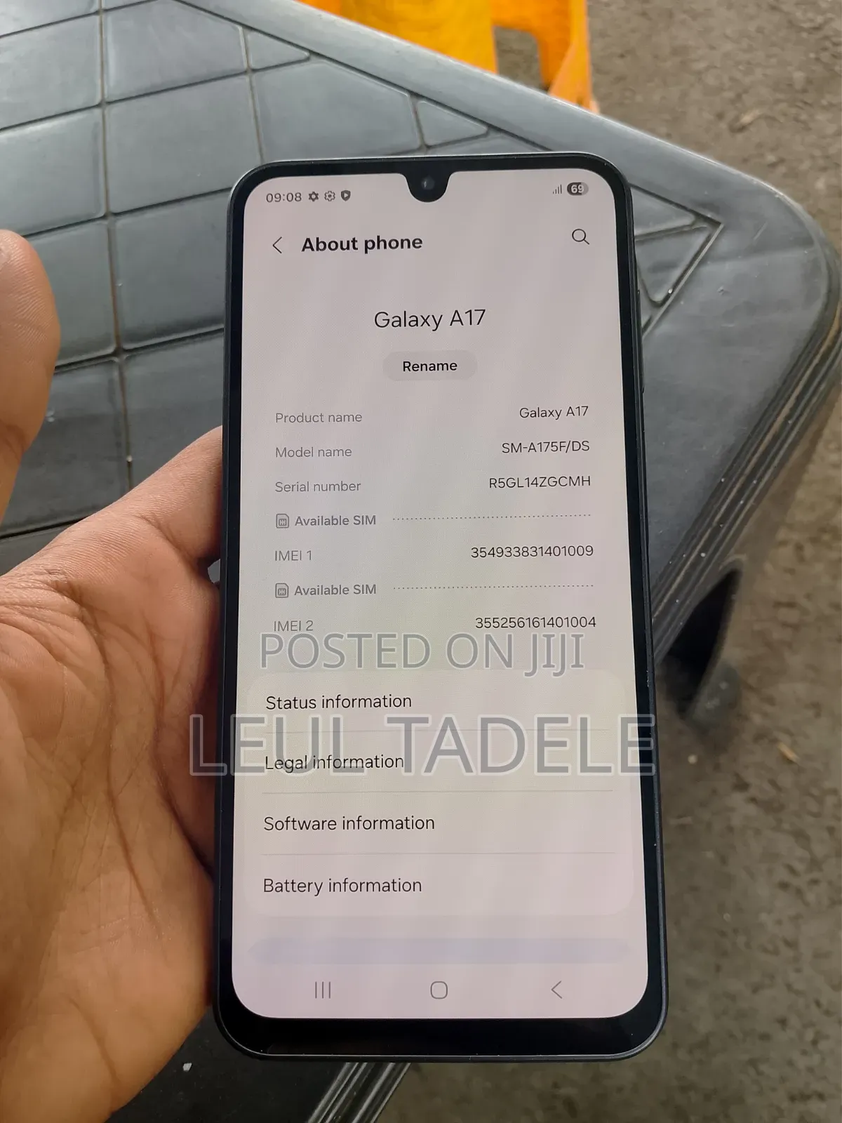 Samsung Galaxy A17 128 GB Gray