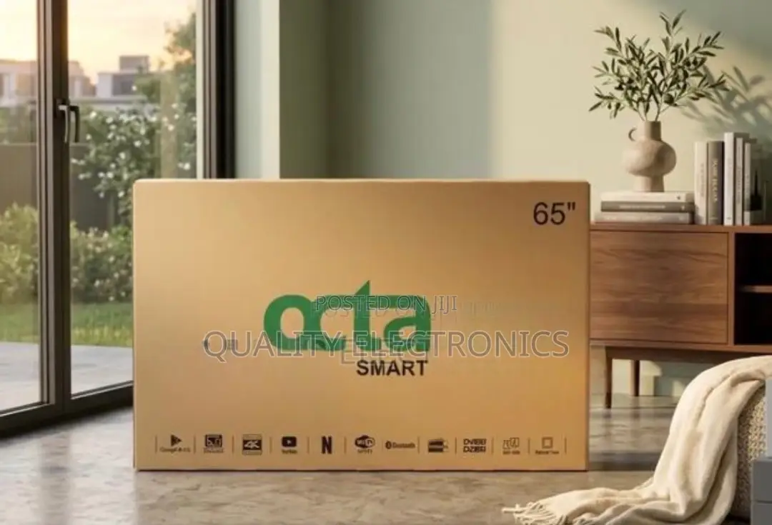 Octa 65′′ Smart Tv – Giant Screen, Cinematic Entertainment!