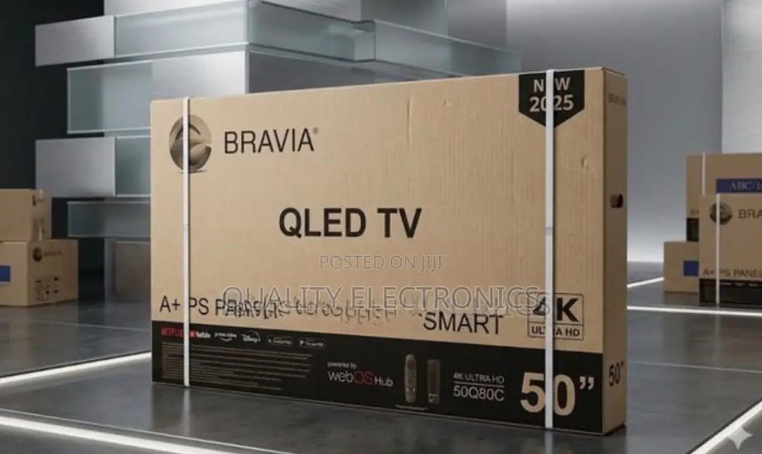 Sony Bravia 50′′ Smart Tv – Premium Picture Smart Entertainment!