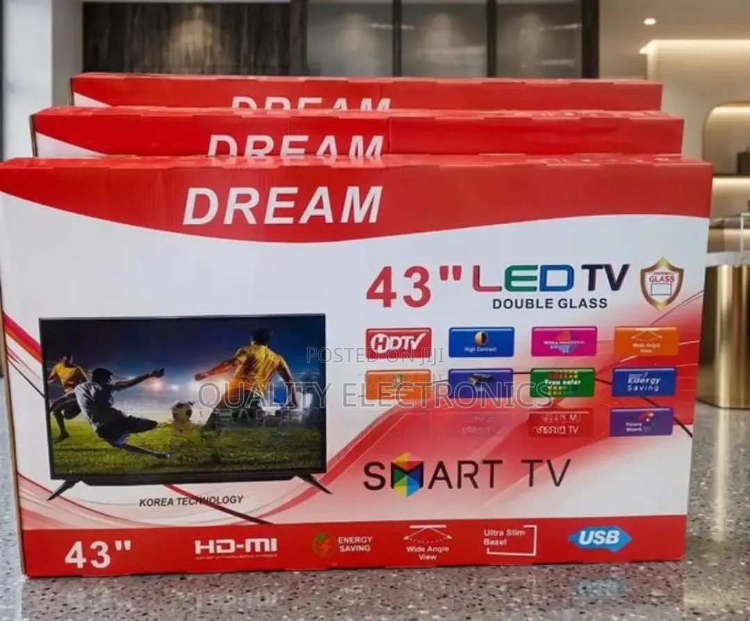 Dream 43′′ Smart Tv – Smart Entertainment at Its Best!