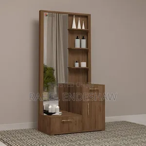 Brown Laminated Dresser