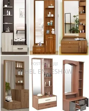 Brown Laminated Dresser