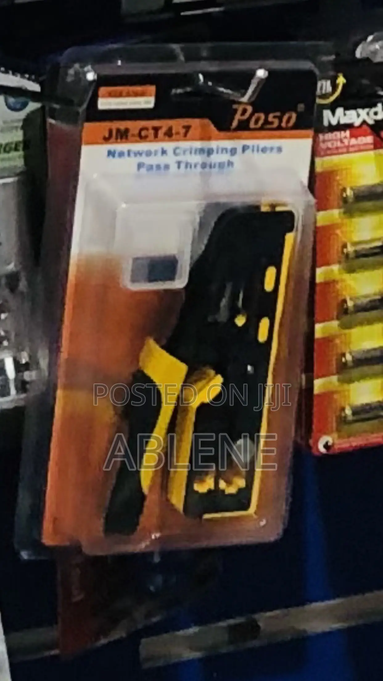 Rg45 Crimping Tool And Cable (Network Crimping)3 In 1