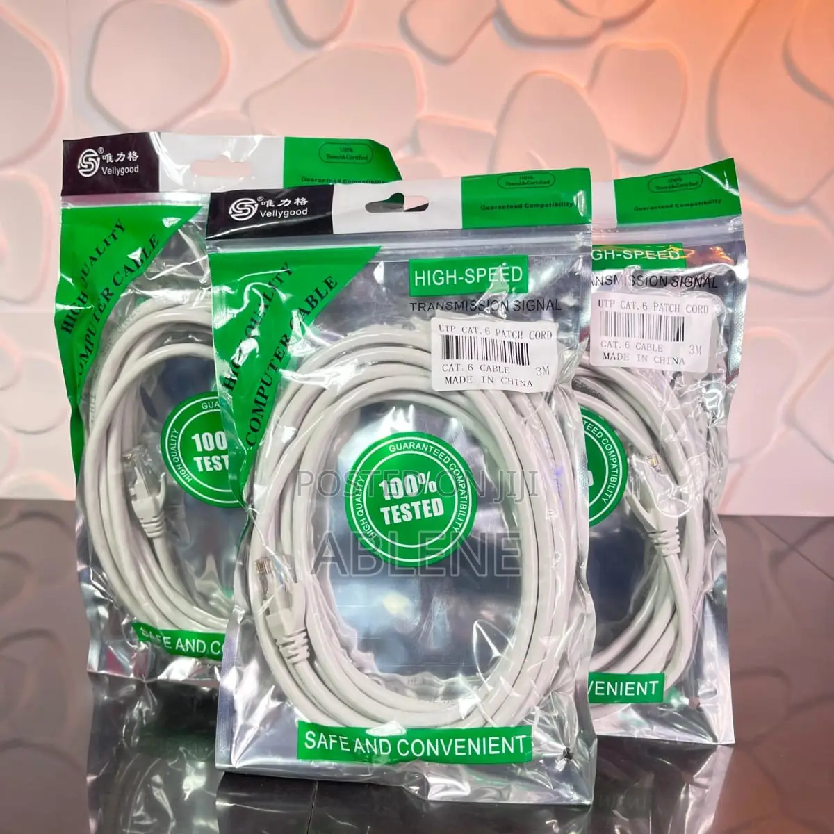 High-Speed Cat6 Utp Ethernet Cable – 5m ,3m