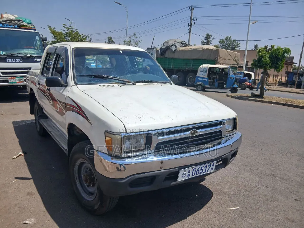 Toyota Hilux 1996 White