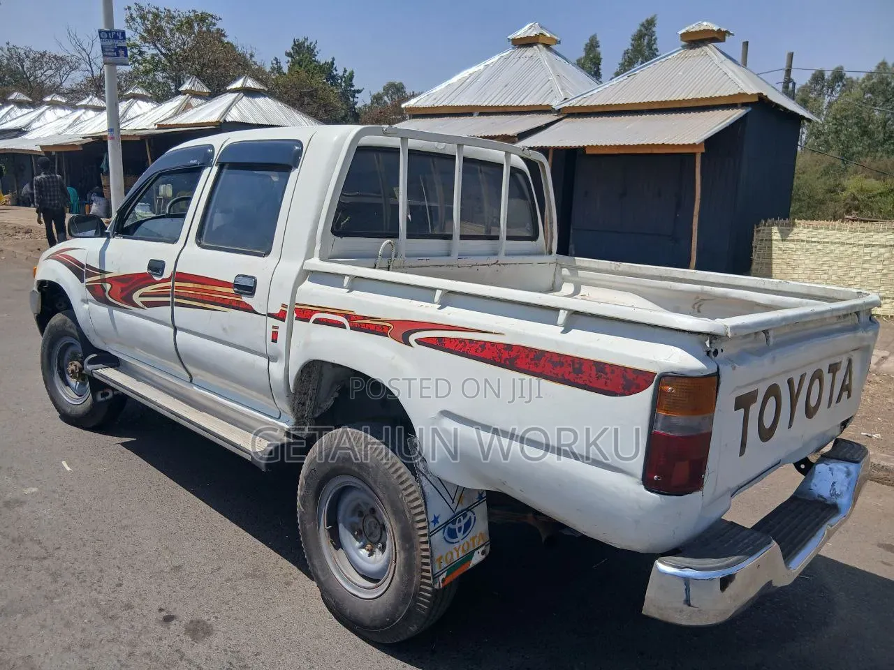 Toyota Hilux 1996 White