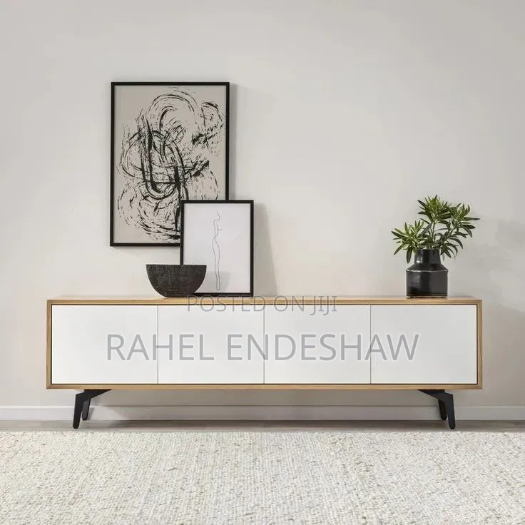 White Modern Tv Stand