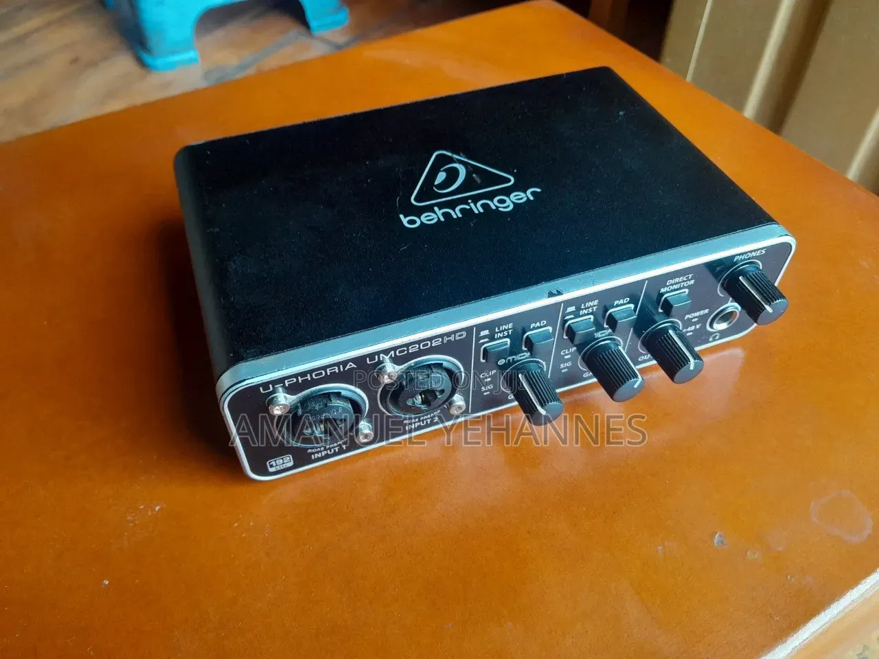Behringer U Phoria Umc202hd Sound Card