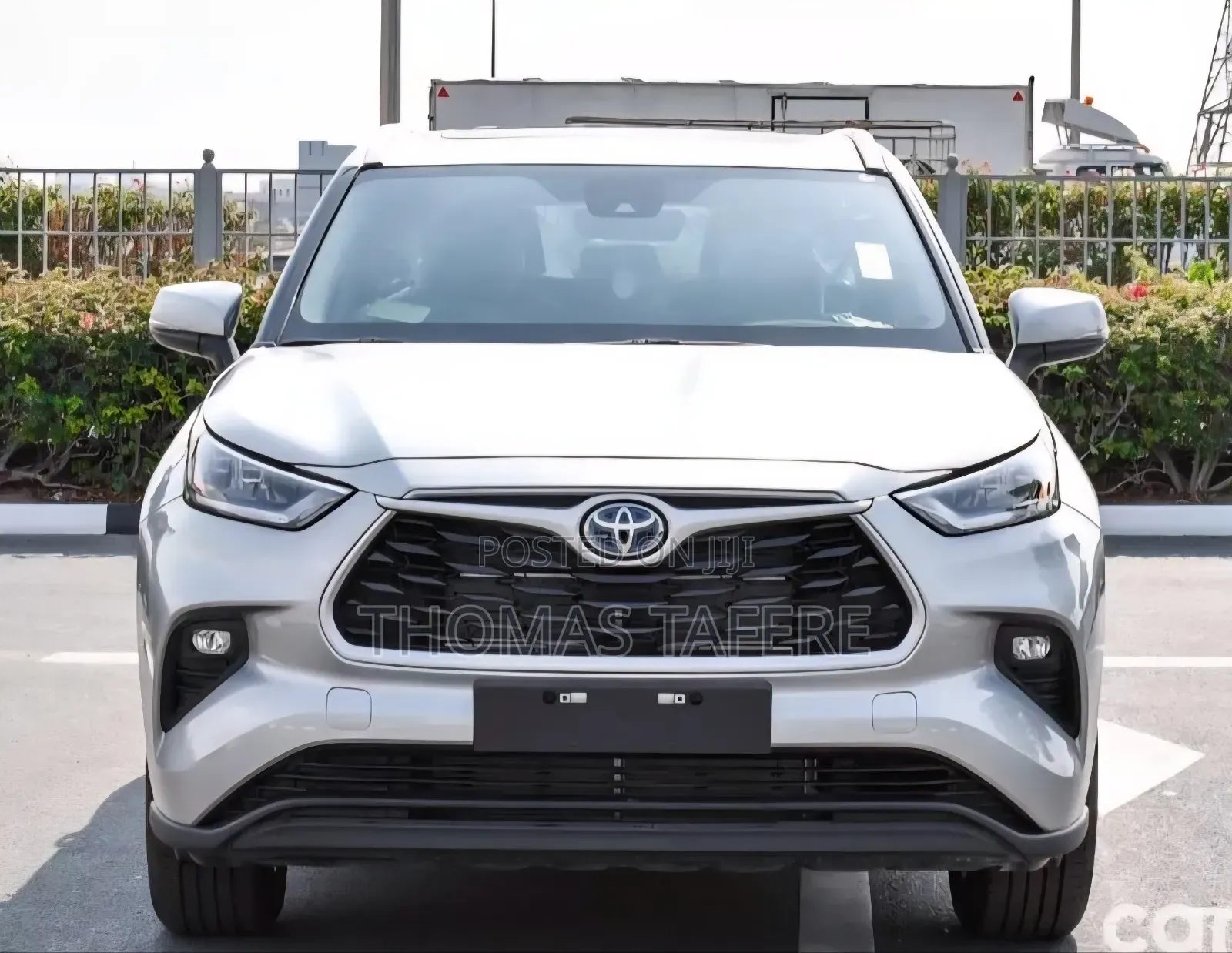 New Toyota Highlander Hybrid 2024 White