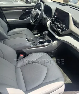 New Toyota Highlander Hybrid 2024 White