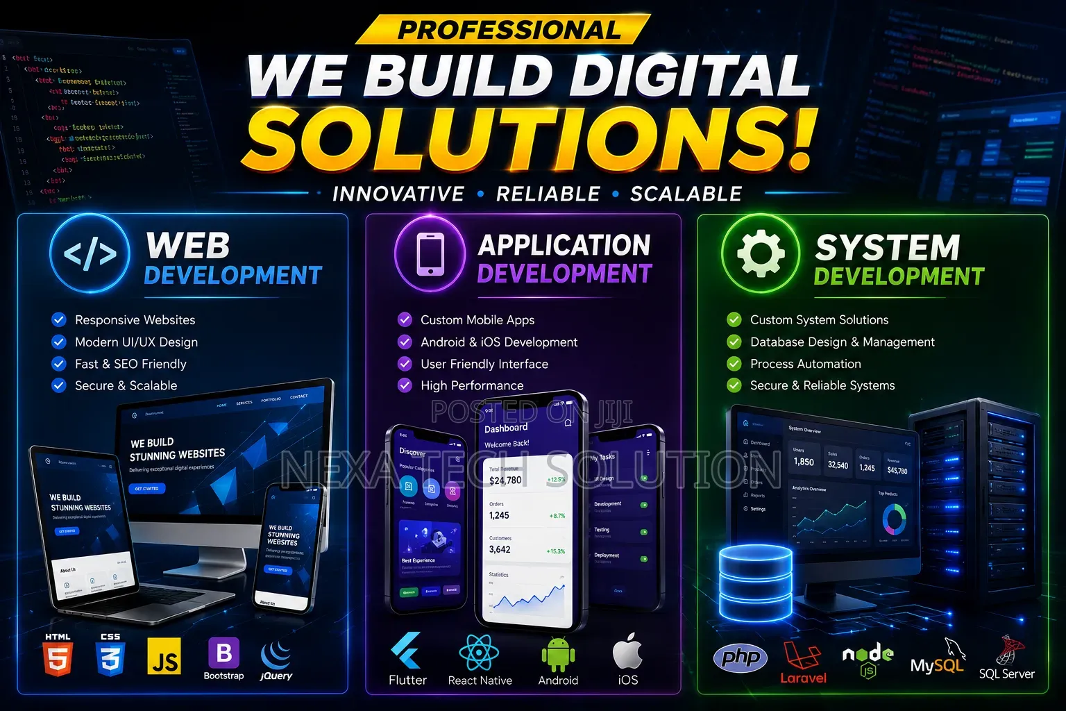 Website and Application Development