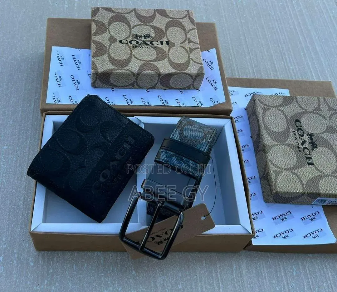Special Gift for Him International Brands Wallet +Belt Combo