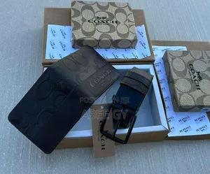 Special Gift for Him International Brands Wallet +Belt Combo