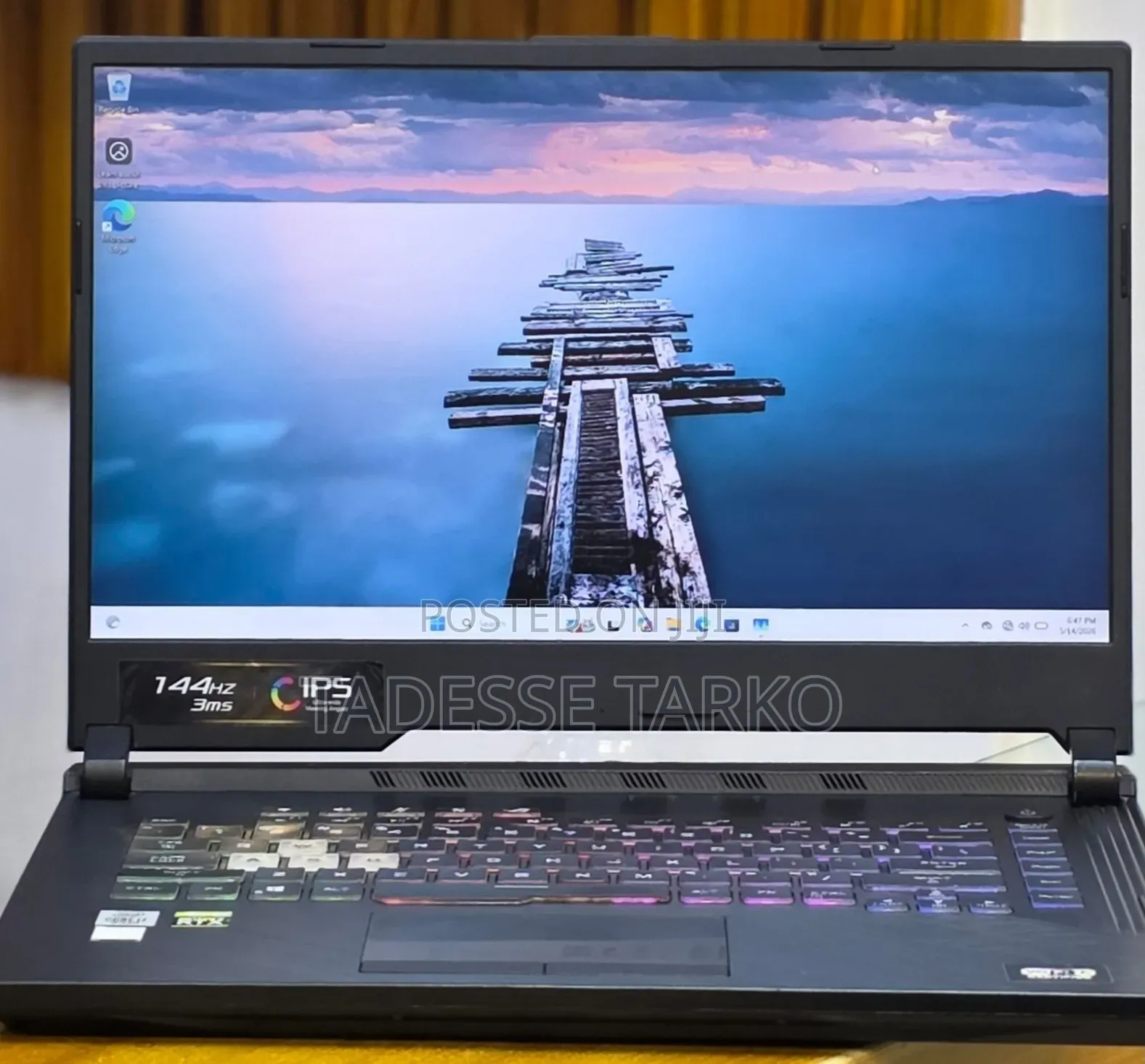 New Laptop Asus ROG Strix G15 16GB Intel Core i7 SSD 512GB