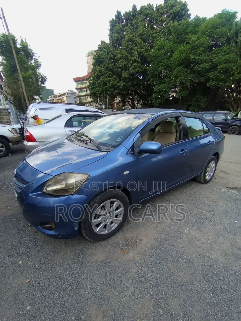 Toyota Yaris 2007 Blue