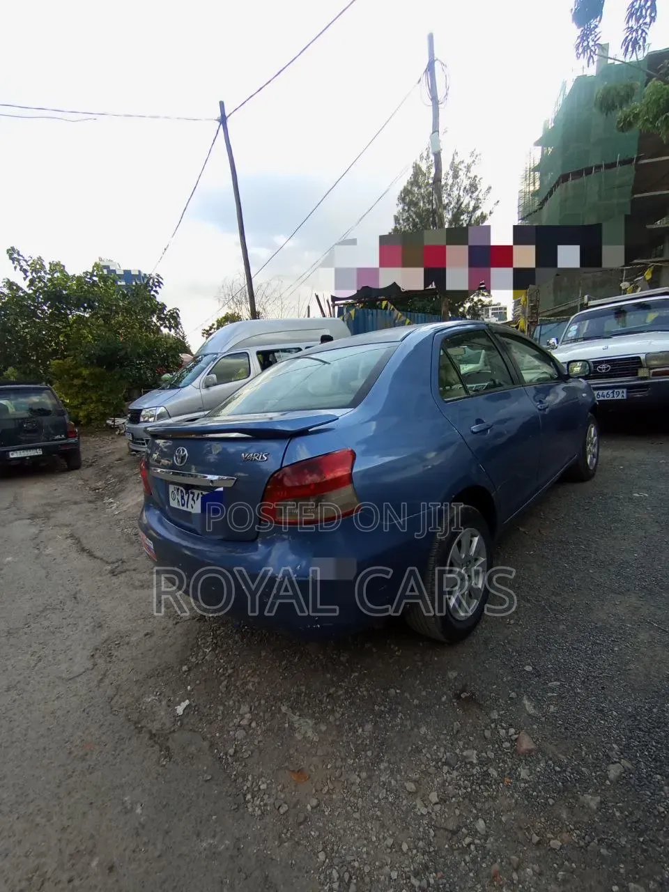 Toyota Yaris 2007 Blue