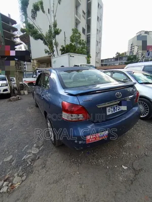 Toyota Yaris 2007 Blue
