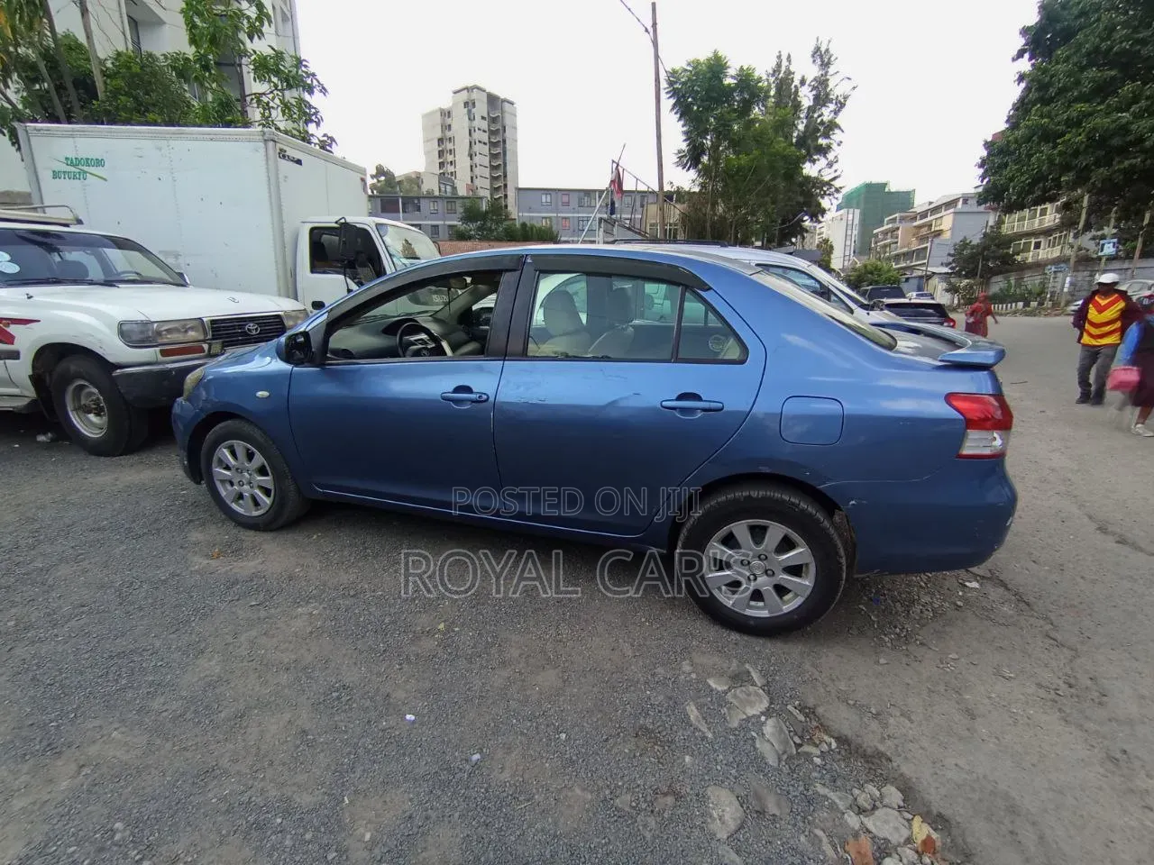 Toyota Yaris 2007 Blue