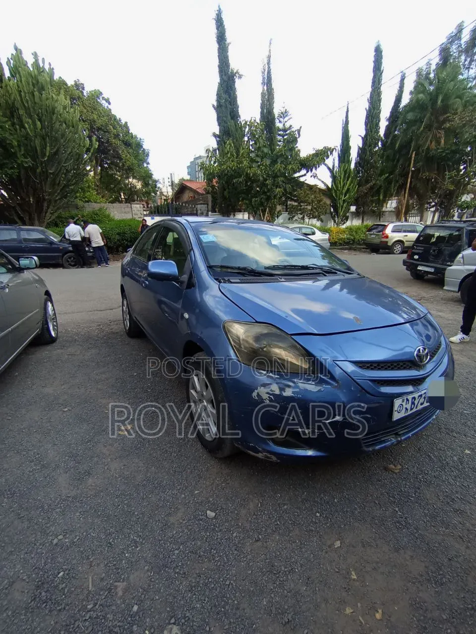 Toyota Yaris 2007 Blue