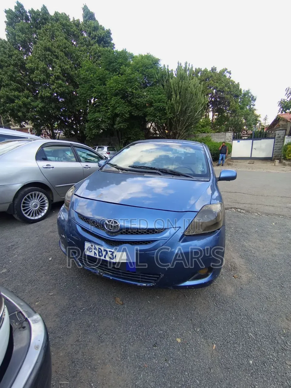 Toyota Yaris 2007 Blue