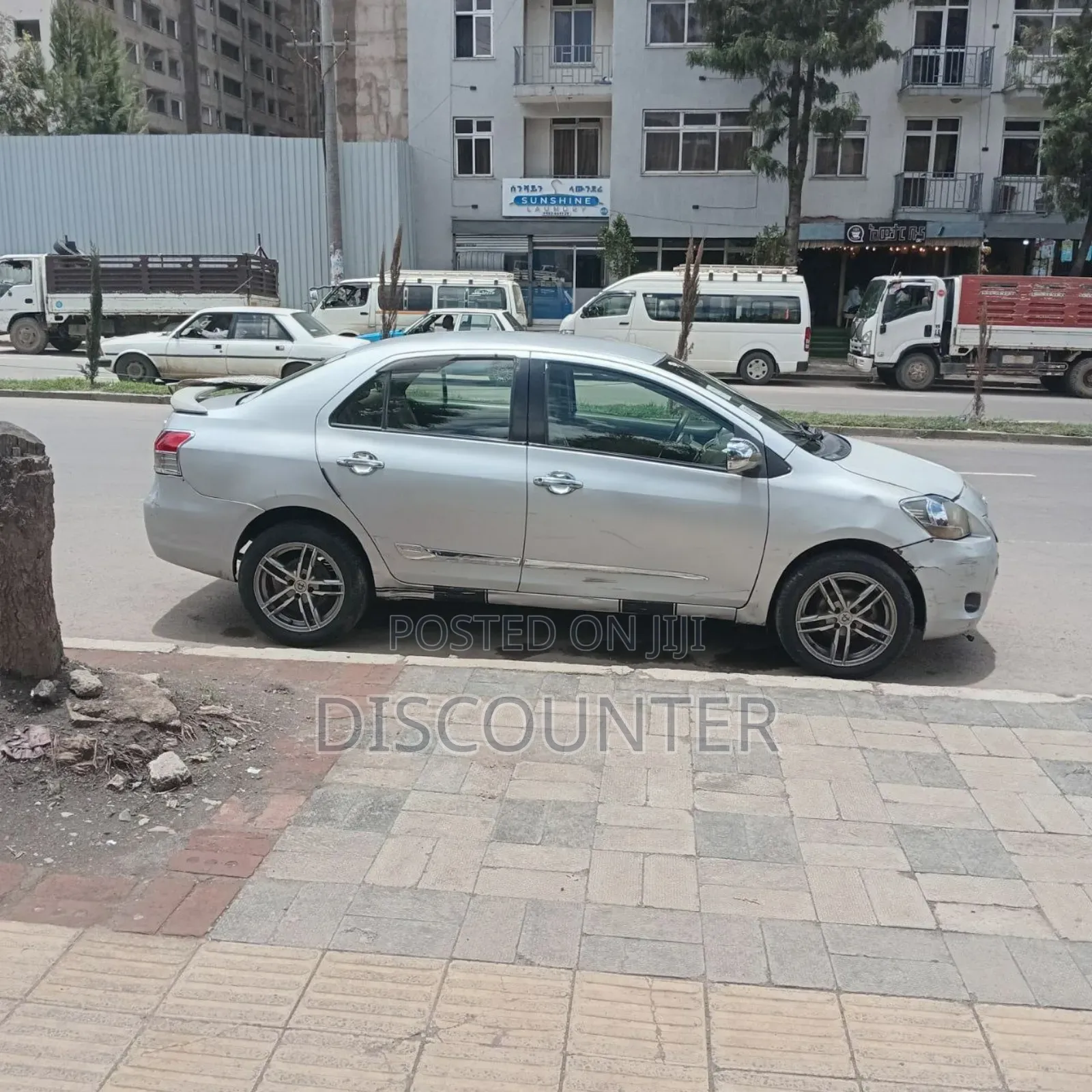 Toyota Belta 2009 Silver