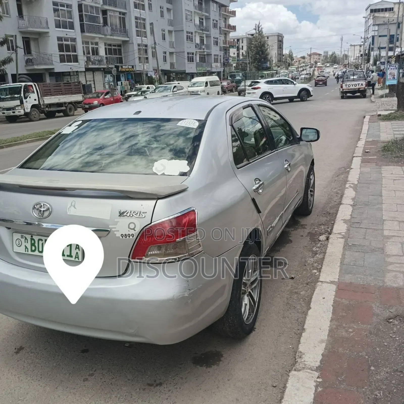 Toyota Belta 2009 Silver