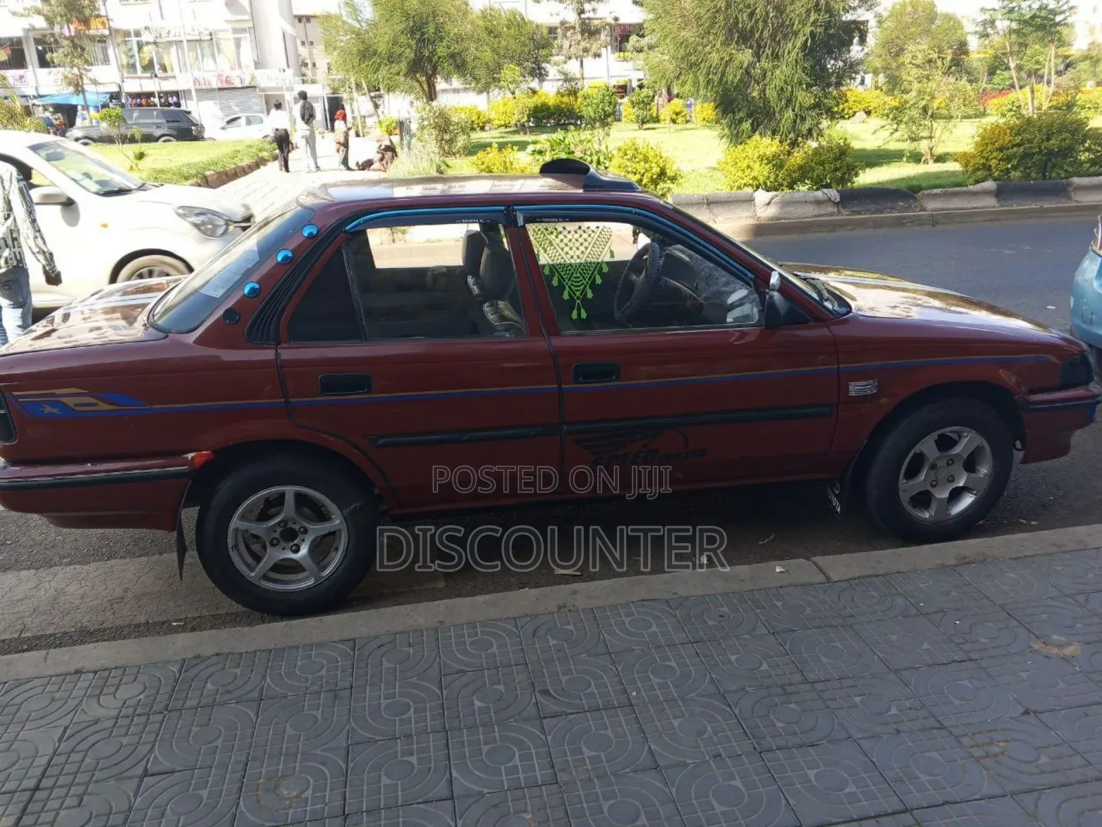 Toyota Corolla II 1990 Red