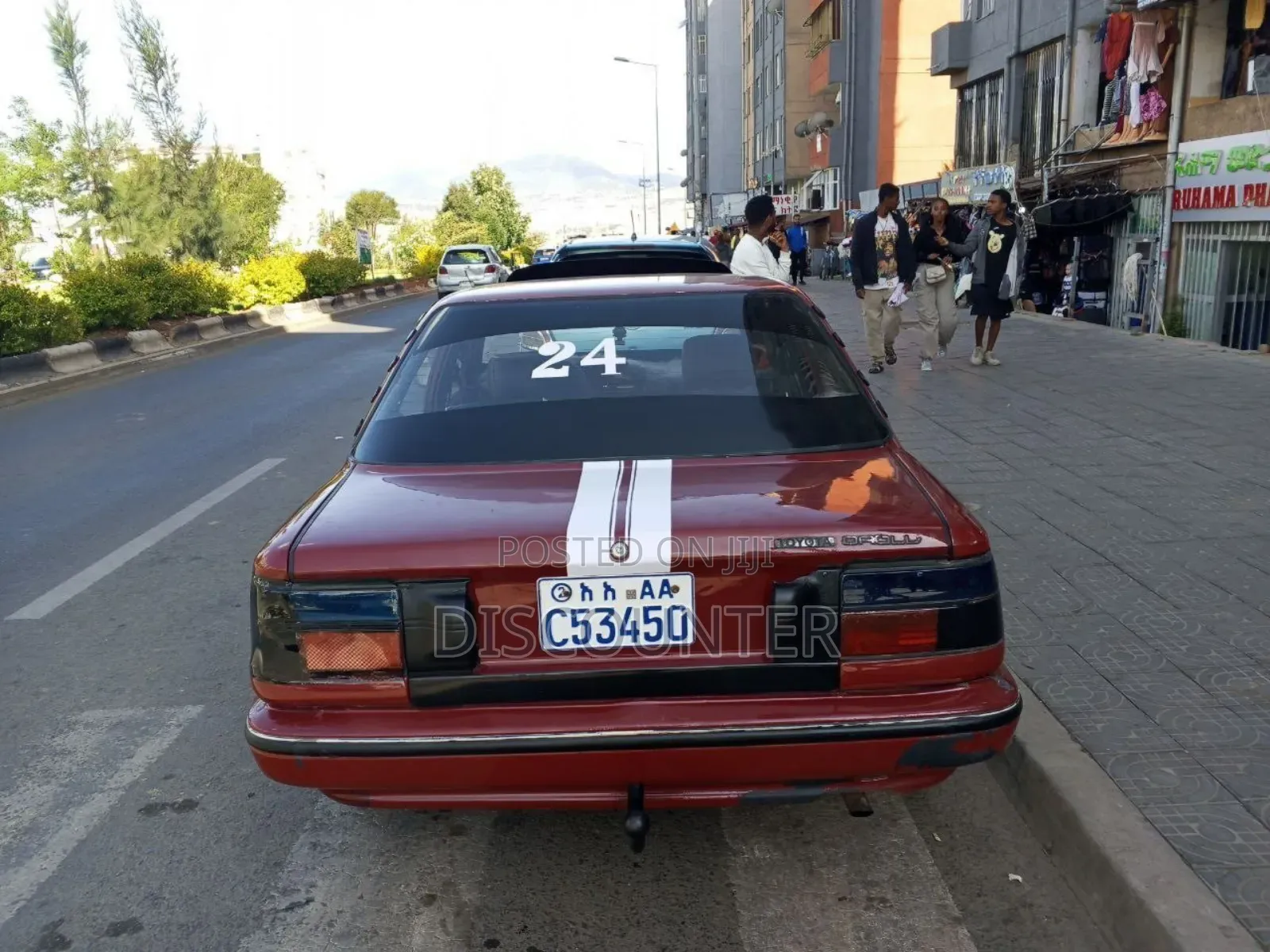 Toyota Corolla II 1990 Red